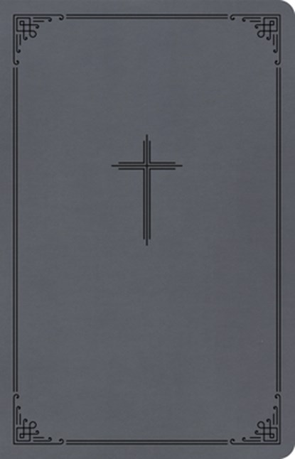 CSB Thinline Bible, Value Edition, Charcoal Leathertouch, Csb Bibles by Holman - Gebonden - 9798384517511