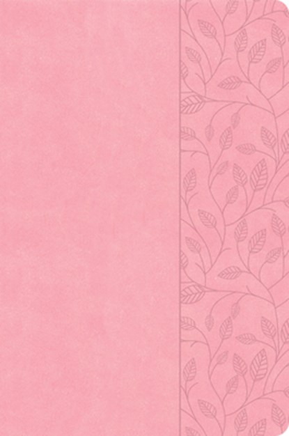 CSB Large Print Thinline Bible, Value Edition, Soft Pink Leathertouch, Csb Bibles by Holman - Gebonden - 9798384517542