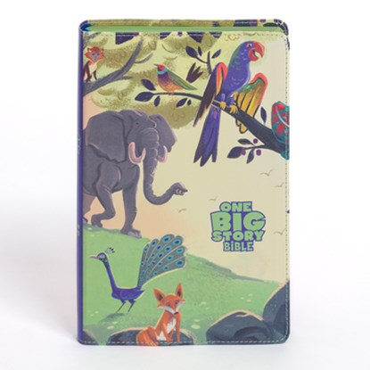 CSB One Big Story Bible, Creation Leathertouch: Connecting Christ Throughout God's Story, Csb Bibles by Holman - Gebonden - 9798384517580