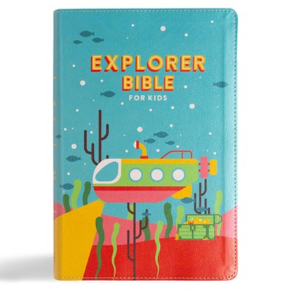 CSB Explorer Bible for Kids, Underwater Adventure Leathertouch: Placing God's Word in the Middle of God's World, Csb Bibles by Holman - Gebonden - 9798384517597