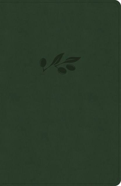 CSB Personal Size Giant Print Bible, Olive Leathertouch, Indexed, Csb Bibles by Holman - Gebonden - 9798384525271