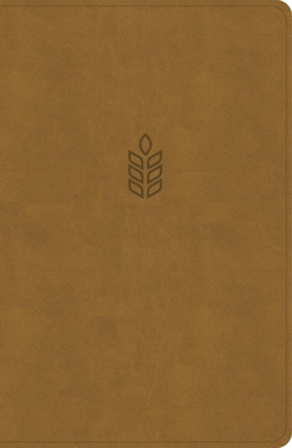 CSB Personal Size Giant Print Bible, Camel Suedesoft Leathertouch, Indexed, Csb Bibles by Holman - Gebonden - 9798384525295