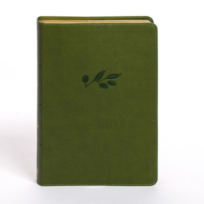 KJV Personal Size Giant Print Bible, Olive Leathertouch, Holman Bible Publishers - Gebonden - 9798384525349