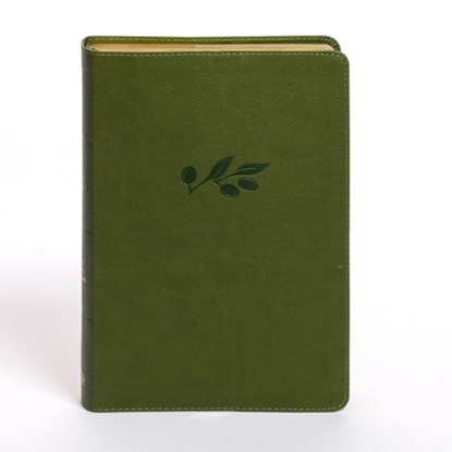 KJV Personal Size Giant Print Bible, Olive Leathertouch, Holman Bible Publishers - Gebonden - 9798384525349