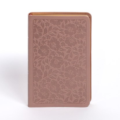 NASB Personal Size Bible, Rose Gold Leathertouch, Holman Bible Publishers - Gebonden - 9798384525363