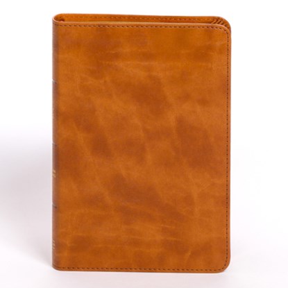 CSB Personal Size Bible, Saddle Leathertouch, Csb Bibles by Holman - Gebonden - 9798384525431