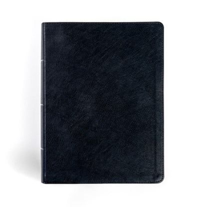 CSB Study Bible, Large Print, Digital Study Edition, Black Leathertouch, Indexed, Csb Bibles by Holman - Gebonden - 9798384533504