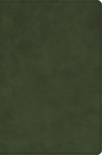 CSB Single-Column Compact Bible, Holman Handcrafted Collection, Zipper Closure, Marbled Olive Premium Calfskin, Csb Bibles by Holman - Gebonden - 9798384546245