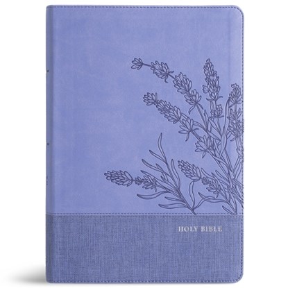 CSB Super Giant Print Reference Bible, Optimal Type, Digital Study Edition, Lavender Leathertouch, Csb Bibles by Holman - Gebonden - 9798384546443