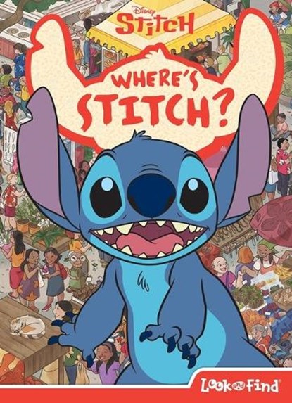 Disney: Where's Stitch? Look and Find, Pi Kids - Gebonden - 9798384600145