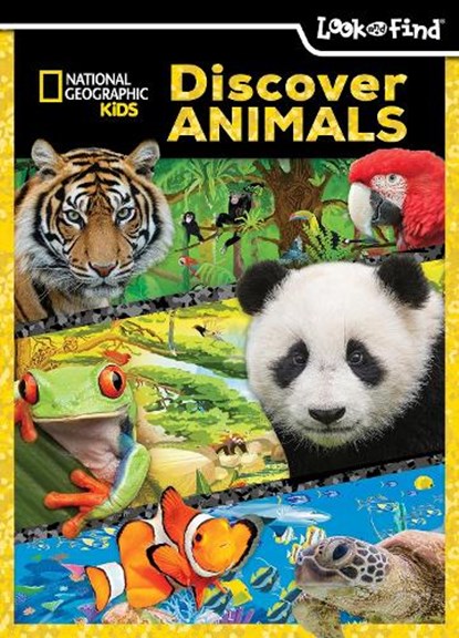 National Geographic Kids: Discover Animals Look and Find, PI Kids - Gebonden - 9798384602675