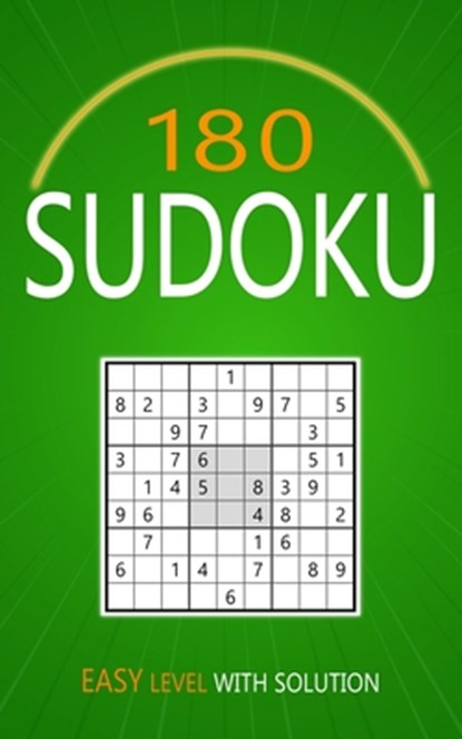 180 Sudoku Easy Level: Puzzles With Solutions for Adults, Collin Deloach - Paperback - 9798388242396