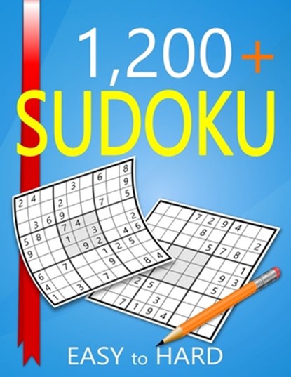 1200+ Sudoku Easy to Hard Level: Puzzles With Solutions for Adults, Collin Deloach - Paperback - 9798388497208