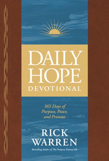 Daily Hope Devotional, Rick Warren - Gebonden - 9798400501616