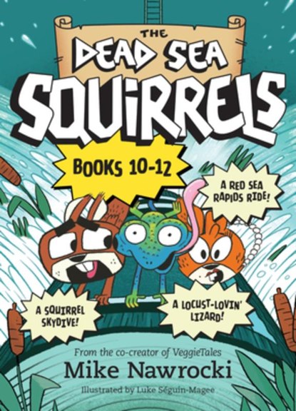 The Dead Sea Squirrels Set Books 10--12: Risky River Rescue / A Twisty-Turny Journey / BabbleLand Breakout, Mike Nawrocki - Paperback - 9798400503375