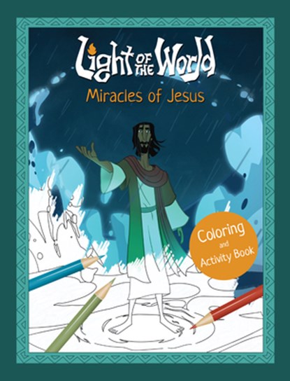 Light of the World: Miracles of Jesus Coloring and Activity Book, The Salvation Poem Project - Paperback - 9798400515187
