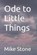 Ode to Little Things, STONE,  Mike - Paperback - 9798407117933
