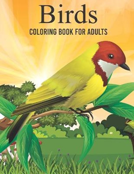 Birds Coloring Book For Adults