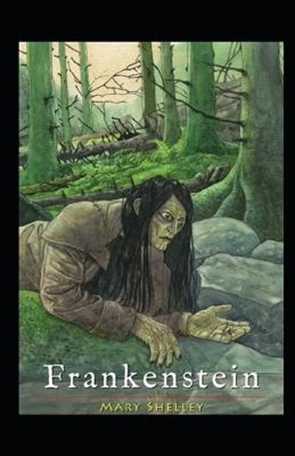 Frankenstein illustrated edition, Mary Shelley - Paperback - 9798420037645