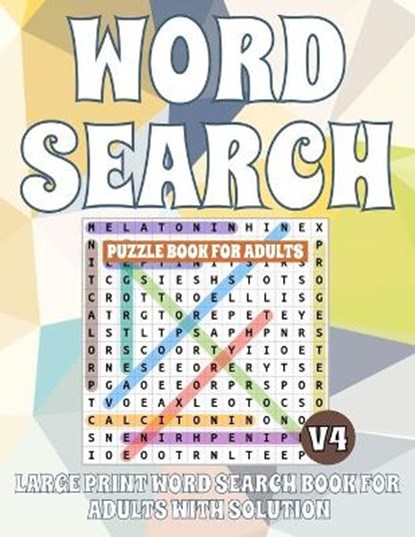Word Search Puzzle Book For Adults, CREATION,  S Rafi - Paperback - 9798422175727