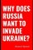 Why Does Russia Want To Invade Ukraine?, BENNETT,  Richard F - Paperback - 9798422594726