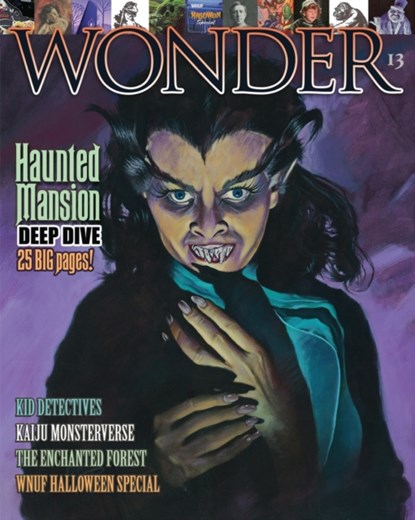 WONDER Magazine - 13 - Haunted Mansion Deep Dive, Lint Hatcher - Paperback - 9798423233044