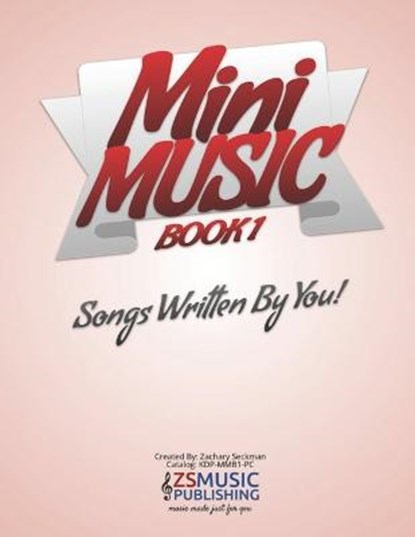 Mini Music Book 1, SECKMAN,  Zachary - Paperback - 9798442455830