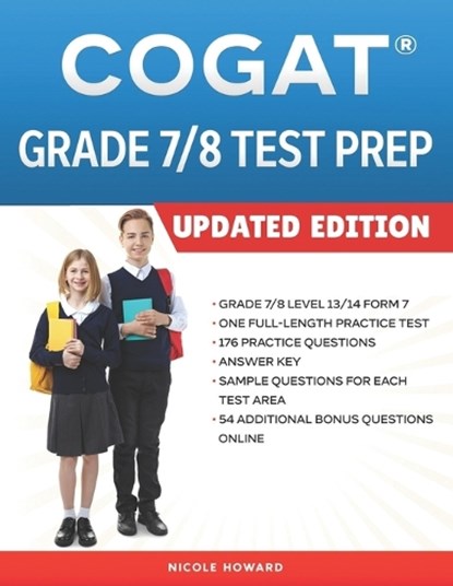 Cogat(r) Grade 7/8 Test Prep, Albert Floyd ; Steven Beck ; Nicole Howard - Paperback - 9798456533906