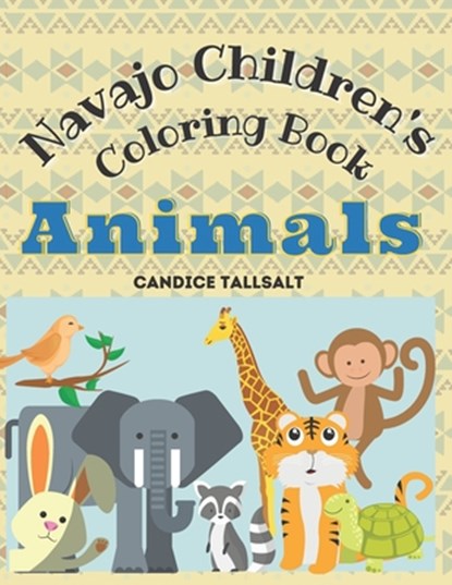 Navajo Children's Coloring Book, Candice Tallsalt - Paperback - 9798485098377