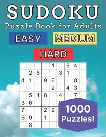 Sudoku Puzzle Book for Adults, Sam Taylor - Paperback - 9798502914246