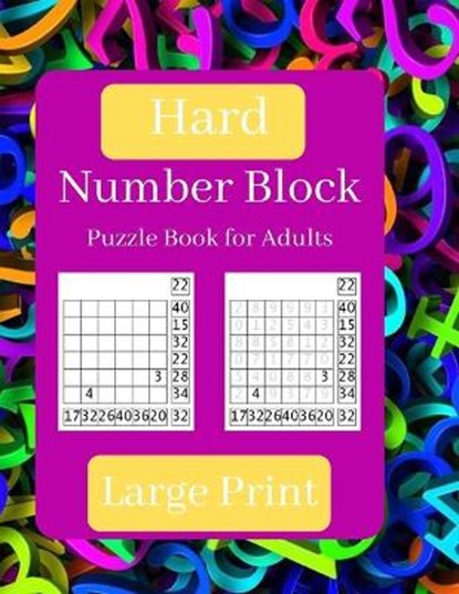 Hard Number Block Puzzle for Adults, WATKINS,  D W - Paperback - 9798503919875