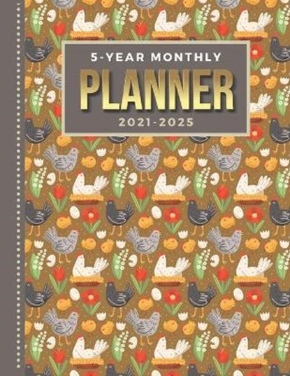 5-Year Monthly Planner 2021-2025, PUBLISHING,  Bnd Cinco Ano - Paperback - 9798517632333