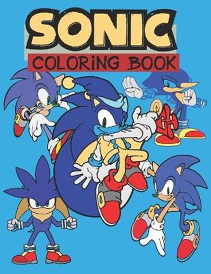 Sonic Coloring Book, BOOKS HOUSE,  Mrz - Paperback - 9798531396891
