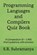 Programming Languages and Compilers Quiz Book, S R Subramanya - Paperback - 9798556103825