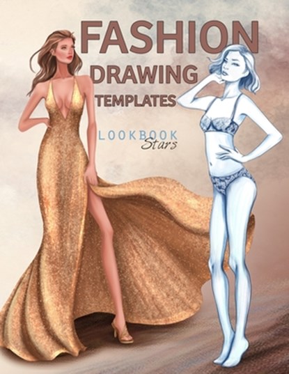 Fashion Drawing Templates: Female Figure Poses for Fashion Designers, Croquis Sketches for Illustration, Basak Tinli - Paperback - 9798592161667