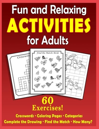 Fun and Relaxing Activities for Adults, Mighty Oak Books - Paperback - 9798603839646