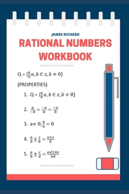 Rational numbers workbook, James Richard - Paperback - 9798604871515