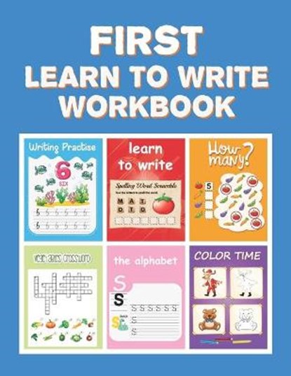 First Learn to Write Workbook, RADKE,  Crystal - Paperback - 9798648001916