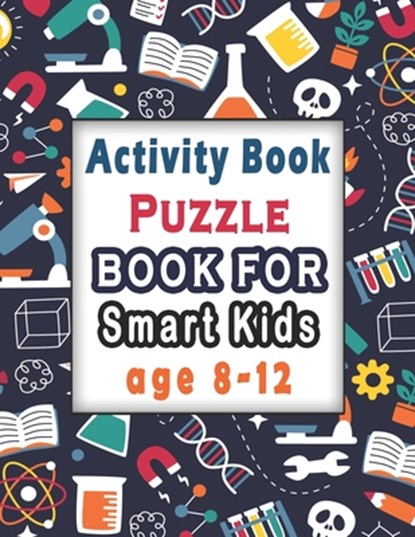 Puzzle books for smart kids age 8-12, Bk Activity Books - Paperback - 9798648067134
