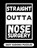 Straight Outta Nose Surgery: Easy Sudoku Puzzles For Adults Large Print Nose Surgery Recovery Gifts For Men And Women After Rhinoplasty, Heartful Publishing - Paperback - 9798669393274