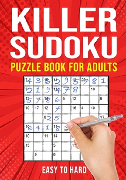 Killer Sudoku Puzzle Book for Adults, Puzzle King Publishing - Paperback - 9798675297634