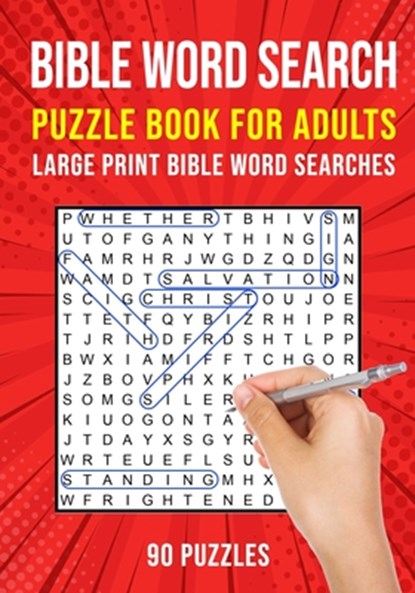 Bible Word Search Puzzle Book for Adults, Puzzle King Publishing - Paperback - 9798696875415
