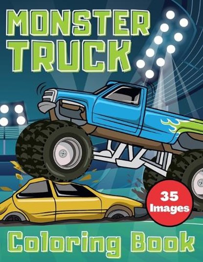 Monster Truck Coloring Book, PUBLISHING,  Bario's Art - Paperback - 9798699108053
