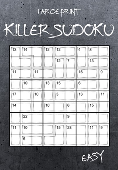 Large Print Easy Killer Sudoku, Hammond Oliver Hammond - Paperback - 9798703808375