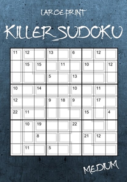 Large Print Medium Killer Sudoku, Hammond Oliver Hammond - Paperback - 9798703809938