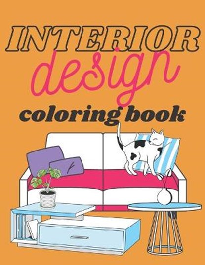 Interior Design Coloring Book, Johnny Walden - Paperback - 9798717902021