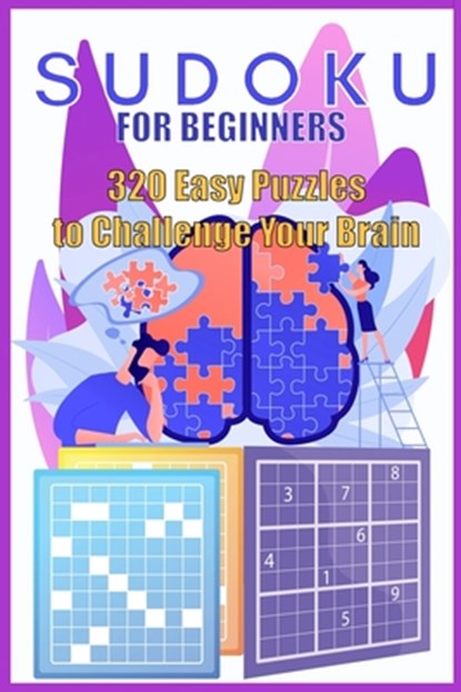 Sudoku for Beginners: 320 Easy Puzzles to Challenge Your Brain, Troop Smoot - Paperback - 9798718991574