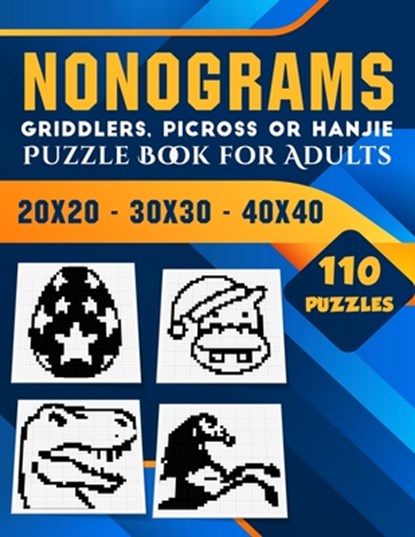 Nonogram Puzzle Books for Adults, Mohammed Kasmi - Paperback - 9798723157484