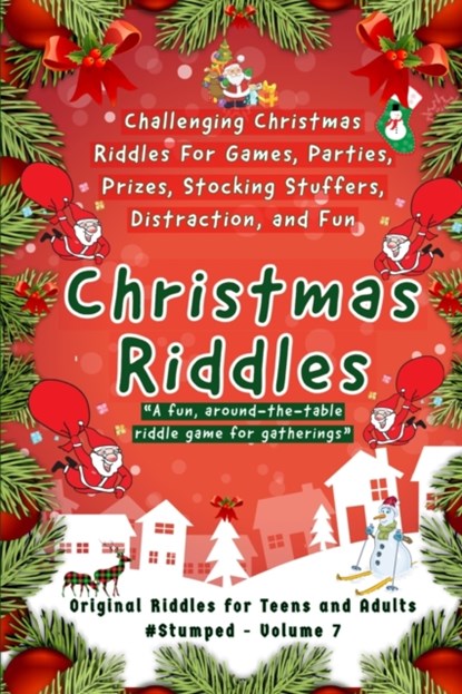Christmas Riddles, Barbara Tremblay Cipak - Paperback - 9798724373722