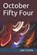 October Fifty Four, CURTIS,  Joe - Paperback - 9798727117842
